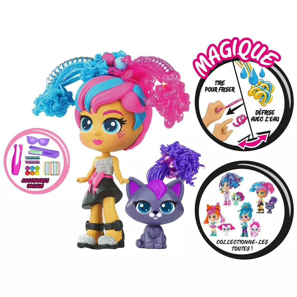 CURLI GIRLS POUPEE CURLY GIRLS BEAUTY SET 2 CURLI GIRLS POUPEE CURLY GIRLS BEAUTY SET – Image 2