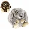 Mercier PELUCHE LAPIN TISSU CHINCHILLA 23CM