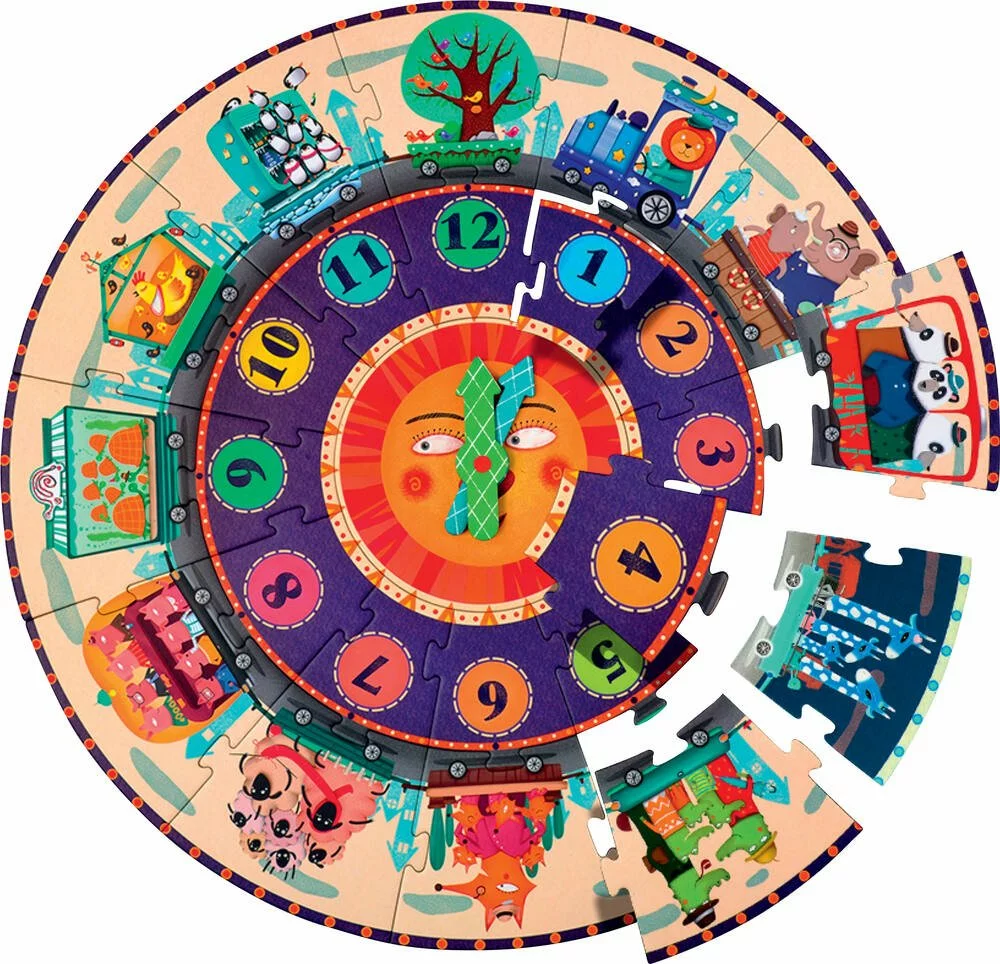 MiDeer COFFRET PUZZLE HORLOGE 1 MiDeer COFFRET PUZZLE HORLOGE